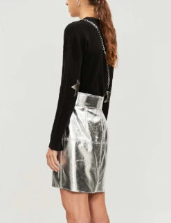 Zadig & Voltaire Cici Patch Cashmere Jumper -Selfridges Store 669 10175 PWGMZ1101F NOIR ALT02