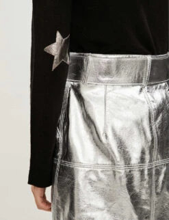 Zadig & Voltaire Cici Patch Cashmere Jumper -Selfridges Store 669 10175 PWGMZ1101F NOIR ALT03