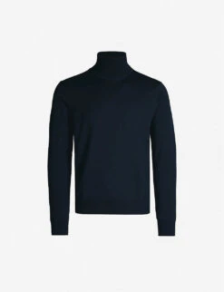 Sandro Turtleneck Fine-knit Wool Jumper