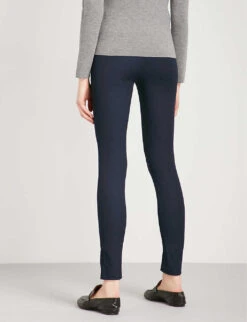 Joseph High-rise Slim-fit Stretch-gabardine Leggings 10 Joseph High-rise Slim-fit Stretch-gabardine Leggings -Selfridges Store 793 10038 JP0000490370 NAVY ALT02