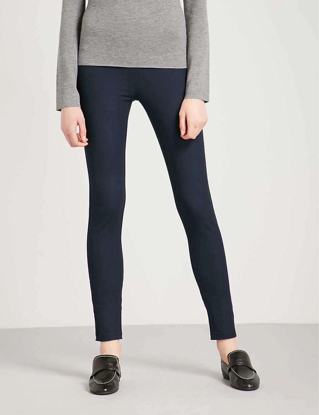 Joseph High-rise Slim-fit Stretch-gabardine Leggings 2 Joseph High-rise Slim-fit Stretch-gabardine Leggings - Image 2