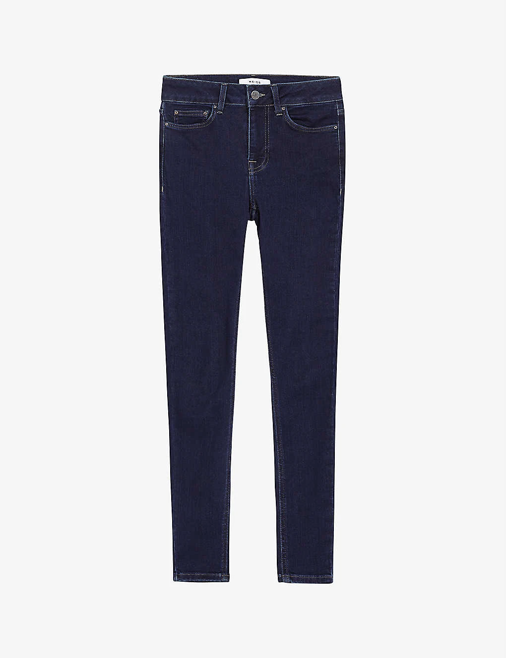 Reiss Lux Skinny Mid-rise Stretch-cotton Jeans 1 Reiss Lux Skinny Mid-rise Stretch-cotton Jeans
