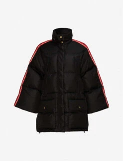 Gucci Side-striped Padded Shell Coat