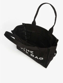 Marc Jacobs The Tote Canvas Tote Bag -Selfridges Store R02682011 BLACK ALT04