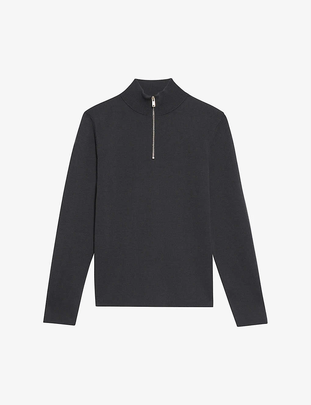 Sandro Half-zip Wool Jumper 1 Sandro Half-zip Wool Jumper