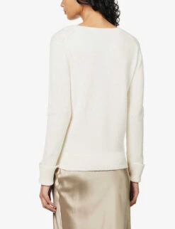 Joseph V-neck Cashmere Jumper -Selfridges Store R03658508 IVORY ALT03
