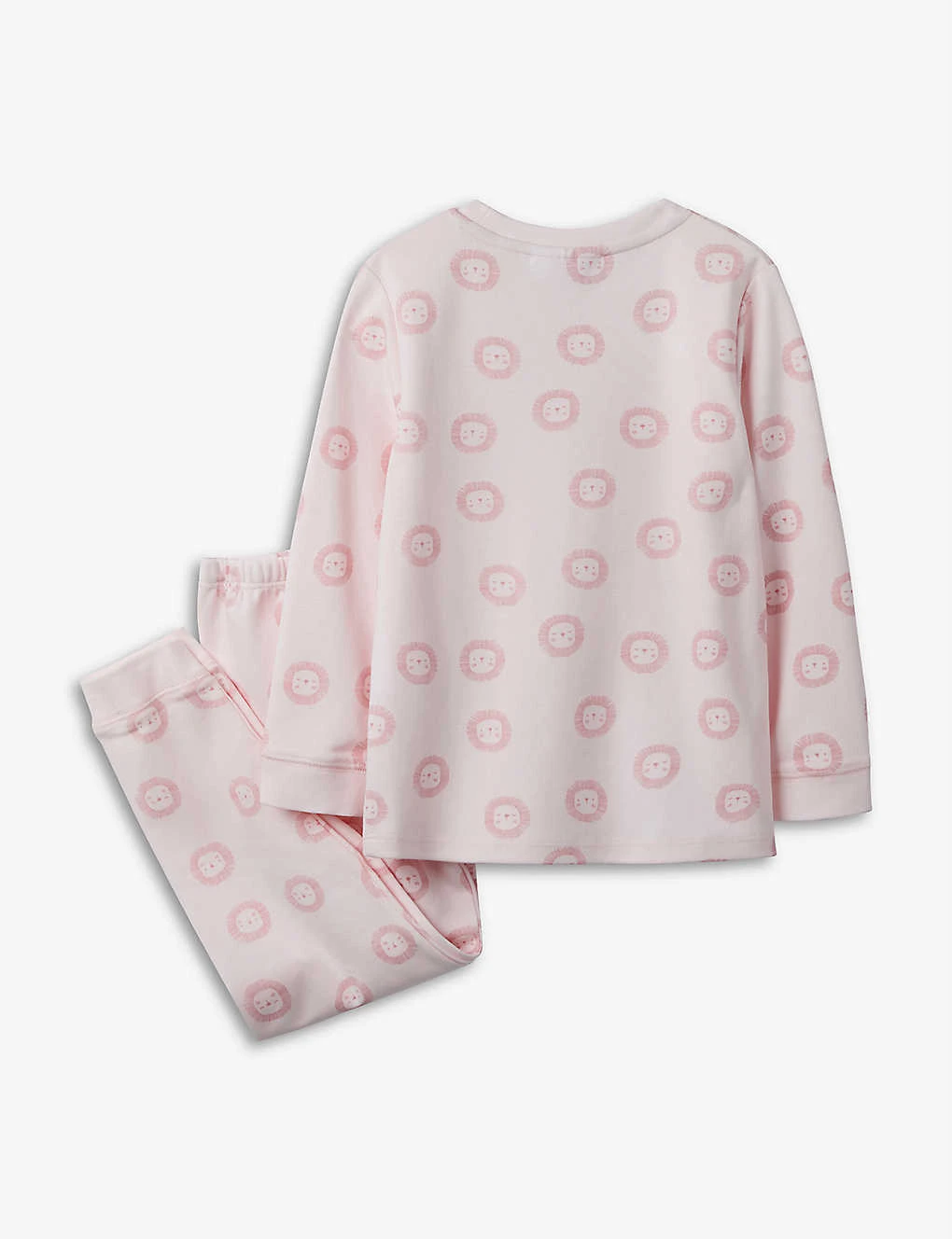 Cotton Lion Print Pyjama Set 7-12 Years 2 Cotton Lion Print Pyjama Set 7-12 Years - Image 2