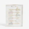 Meri-Meri Bunny Enamelled-brass Hair Slides