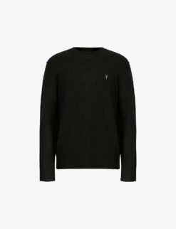 AllSaints Statten Crewneck Wool-blend Jumper