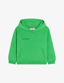 Text-print Organic-cotton Hoody 3-12 Years