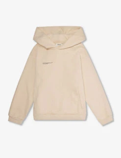 Text-print Organic-cotton Hoody 3-12 Years