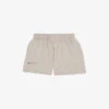 Text-print Mid-rise Organic-cotton Shorts 3-12 Years
