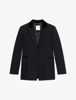 Sandro Hella Wool-blend Blazer