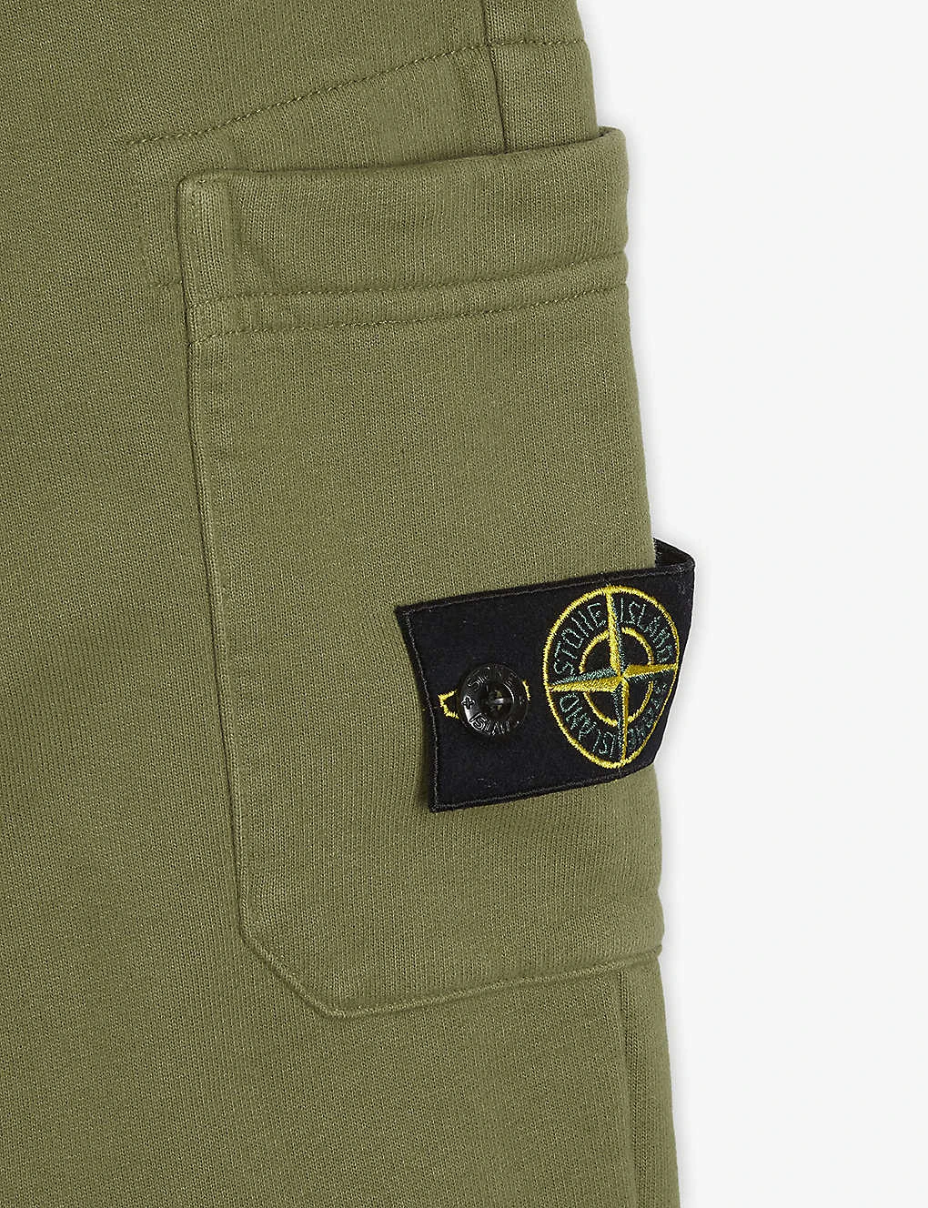 Stone Island Brand-patch Tapered Cotton-jersey Jogging Bottoms 4-14 Years 2 Stone Island Brand-patch Tapered Cotton-jersey Jogging Bottoms 4-14 Years - Image 2