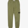 Stone Island Brand-patch Tapered Cotton-jersey Jogging Bottoms 4-14 Years