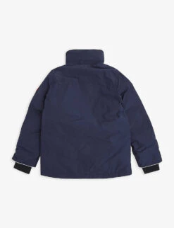 Canada Goose Logan Hooded Shell Parka 7-16 Years -Selfridges Store R03799058 ATLANTICNAVY ALT02