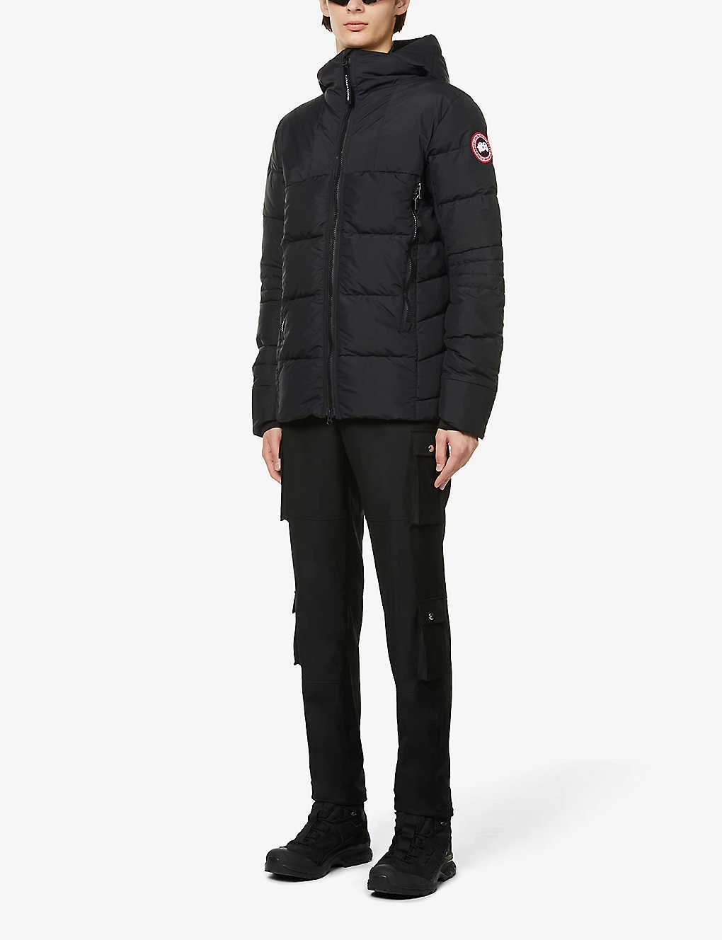 Canada Goose Hybridge Funnel-neck Shell-down Hooded Jacket 2 Canada Goose Hybridge Funnel-neck Shell-down Hooded Jacket - Image 2