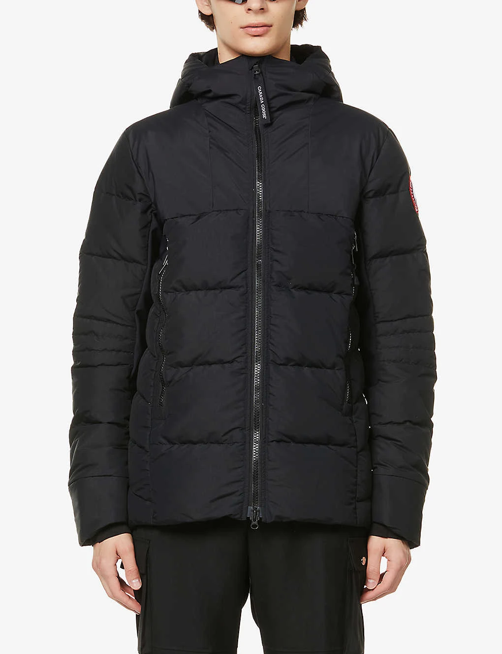 Canada Goose Hybridge Funnel-neck Shell-down Hooded Jacket 3 Canada Goose Hybridge Funnel-neck Shell-down Hooded Jacket - Image 3