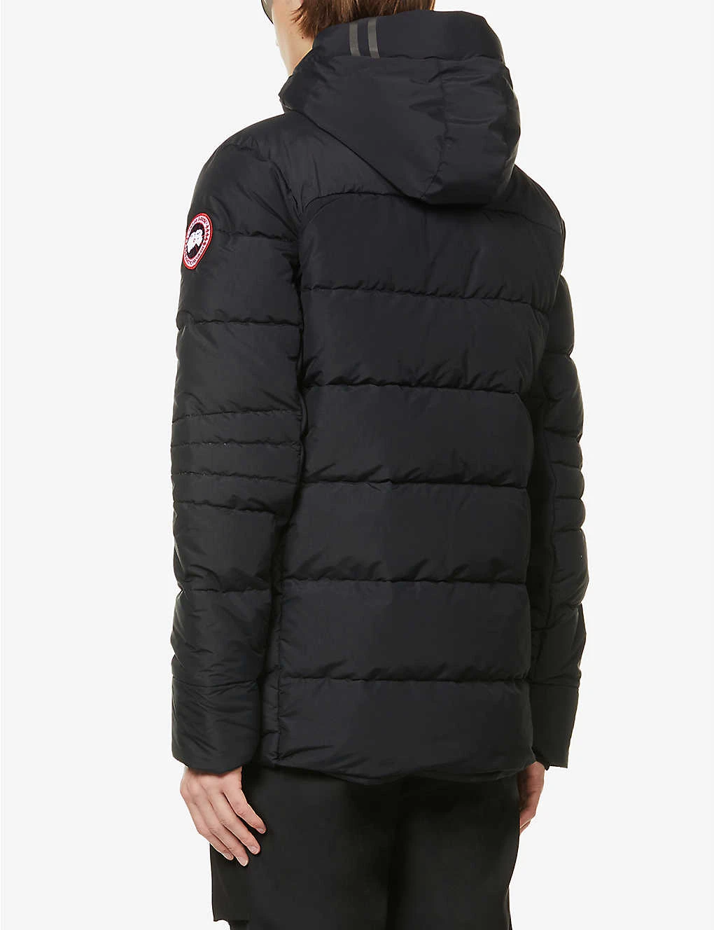 Canada Goose Hybridge Funnel-neck Shell-down Hooded Jacket 4 Canada Goose Hybridge Funnel-neck Shell-down Hooded Jacket - Image 4