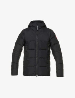 Canada Goose Hybridge Funnel-neck Shell-down Hooded Jacket