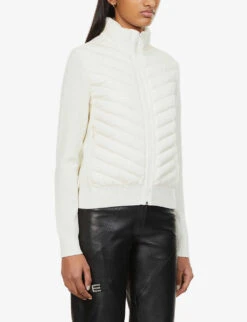 Canada Goose HyBridge Padded Shell-down And Wool Jacket -Selfridges Store R03801340 COTTONGRASSLINAIGRETTE ALT02