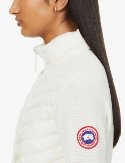 Canada Goose HyBridge Padded Shell-down And Wool Jacket -Selfridges Store R03801340 COTTONGRASSLINAIGRETTE ALT04