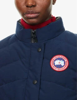 Canada Goose Freestyle Quilted Shell Gilet -Selfridges Store R03801903 ATLANTICNVYBLEU ALT04