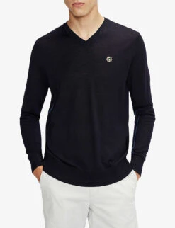 Ted Baker Kenton Wool Jumper -Selfridges Store R03803932 NAVY ALT02