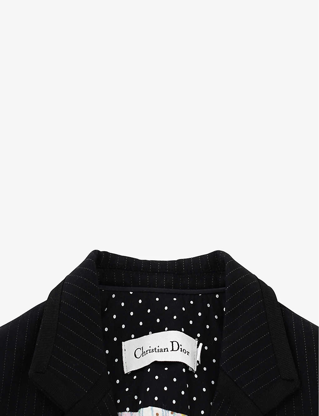 Pre-loved Dior Single-breasted Stretch Cotton-blend Blazer 6 Years 2 Pre-loved Dior Single-breasted Stretch Cotton-blend Blazer 6 Years - Image 2