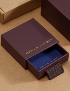 Fiji Mini Button 18ct Recycled Rose Gold-plated Vermeil Sterling-silver And 0.051ct Diamond Ring -Selfridges Store R03830029 GOLD ALT02