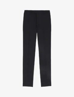 Sandro Berkeley Slim-fit Tapered Wool Trousers