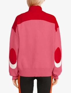 CLAUDIE PIERLOT Minimum Contrast-coloured Knitted Sweatshirt -Selfridges Store R03852032 DIVERS ALT03