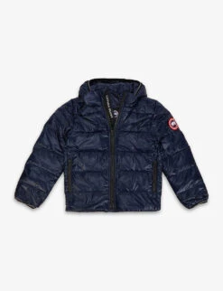 Canada Goose Crofton Quilted Recycled-nylon Hooded Jacket 2-7 Years