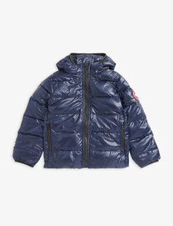 Canada Goose Crofton Hooded Recycled-shell Jacket 7-16 Years