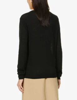 Joseph Cashair Regular-fit Cashmere Cardigan 8 Joseph Cashair Regular-fit Cashmere Cardigan -Selfridges Store R03900702 BLACK ALT03