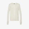 Joseph Cashair Round-neck Cashmere Cardigan