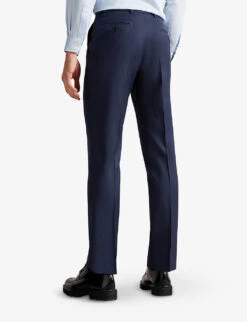 Ted Baker Sinjts Slim-fit Wool-blend Trousers -Selfridges Store R03908552 NAVY ALT03