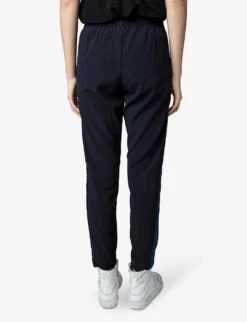 Zadig & Voltaire Paula Side-stripe Woven Trousers -Selfridges Store R03909276 ENCRE ALT03