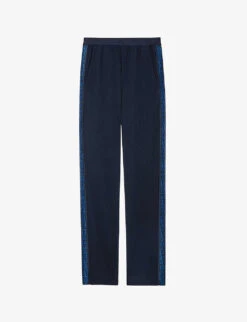 Zadig & Voltaire Paula Side-stripe Woven Trousers
