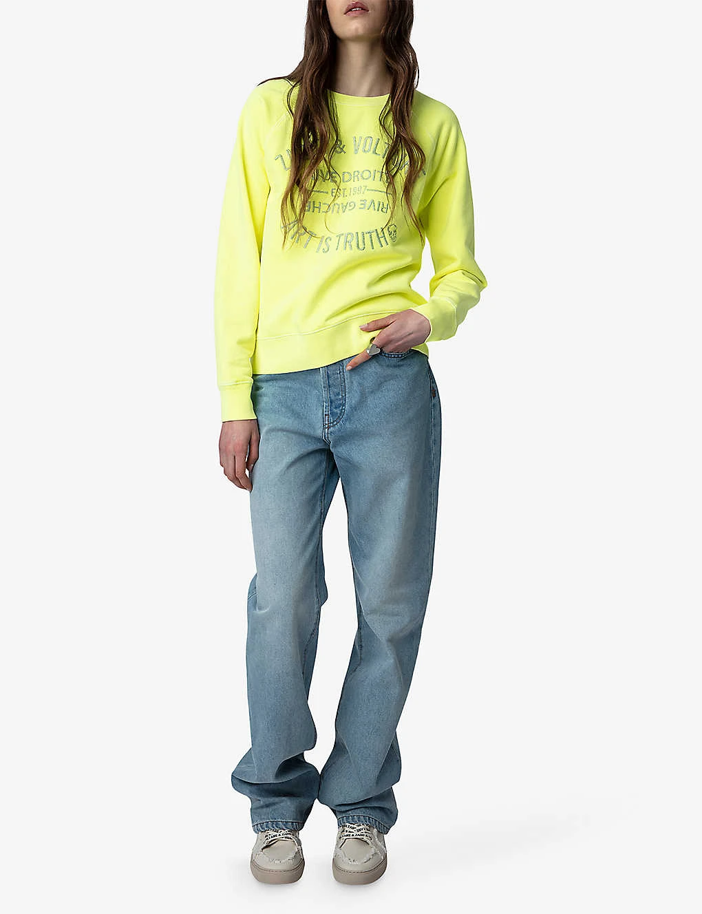 Zadig & Voltaire Upper Blason Cotton Sweatshirt 2 Zadig & Voltaire Upper Blason Cotton Sweatshirt - Image 2