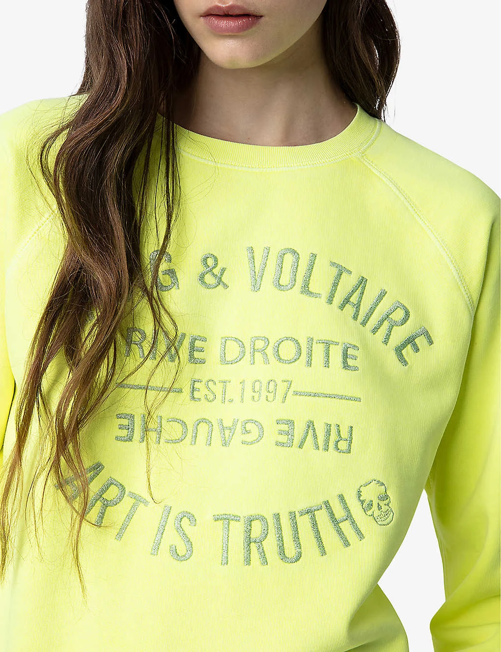 Zadig & Voltaire Upper Blason Cotton Sweatshirt 5 Zadig & Voltaire Upper Blason Cotton Sweatshirt - Image 5