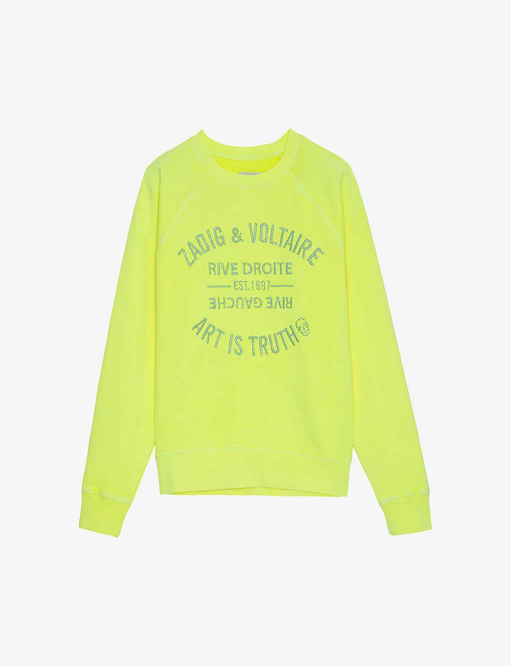 Zadig & Voltaire Upper Blason Cotton Sweatshirt 1 Zadig & Voltaire Upper Blason Cotton Sweatshirt