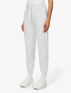 Lululemon Scuba Mid-rise Cotton-blend Jogging Bottoms 7 Lululemon Scuba Mid-rise Cotton-blend Jogging Bottoms -Selfridges Store R03911399 HEATHCOREULTLITGREY ALT02