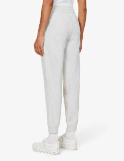 Lululemon Scuba Mid-rise Cotton-blend Jogging Bottoms 8 Lululemon Scuba Mid-rise Cotton-blend Jogging Bottoms -Selfridges Store R03911399 HEATHCOREULTLITGREY ALT03