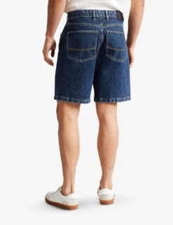 Ted Baker Dutson Stretch-denim Shorts 7 Ted Baker Dutson Stretch-denim Shorts -Selfridges Store R03919225 BLUE ALT03