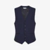 Reiss Bold Slim-fit Wool Waistcoat