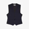 Reiss Hope Travel Wool-blend Fitted Waistcoat