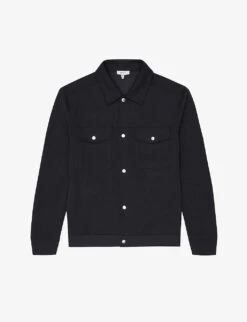 Reiss Jerry Stretch-woven Overshirt