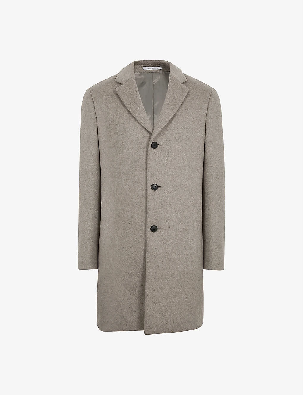 Reiss Gable Notch-lapel Single-breasted Wool-blend Coat 1 Reiss Gable Notch-lapel Single-breasted Wool-blend Coat