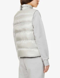 Canada Goose Cypress Padded Recycled-polyamide Down Gilet -Selfridges Store R03930639 SILVERBIRCH ALT03